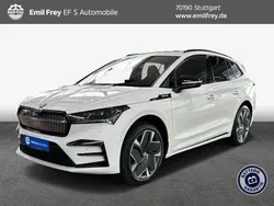 Weiß Neu 2024 Skoda Enyaq iV RS SUV | 58.990 €
