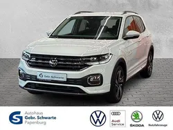 Weiß Gebraucht 2021 VW T-Cross R-line SUV | 20.880 € (Fairer Preis)