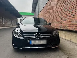 Schwarz Gebraucht 2015 Mercedes C220 AMG line Kombi | 16.800 € (Fairer Preis)
