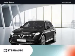 Metalliclack obsidianschwarz Gebraucht 2022 Mercedes GLC300e AMG line SUV | 54.980 € (Etwas zu teuer)