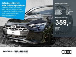 Schwarz Neu 2025 Audi A3 S-Line Limousine | 40.990 € (Fairer Preis)