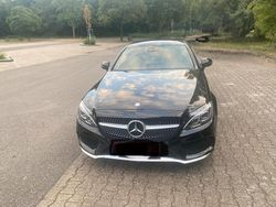 Schwarz Gebraucht 2016 Mercedes C200 AMG line Coupé | 25.000 € (Teuer)