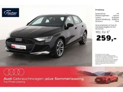Schwarz Gebraucht 2024 Audi A3 Sportback Advanced Limousine | 34.440 € (Guter Preis)