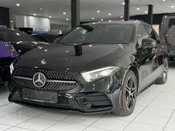 Schwarz Gebraucht 2021 Mercedes A250 AMG line Limousine | 26.600 € (Fairer Preis)