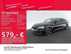 Mythosschwarz metallic Gebraucht 2023 Audi S5 Sportback Ambiente Kleinwagen | 48.978 € (Guter Preis)