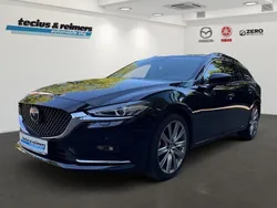 Schwarz Gebraucht 2024 Mazda 6 Exclusive-Line Kombi | 30.875 € (Superpreis)