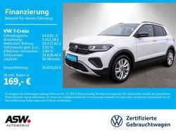 Pure white Gebraucht 2025 VW T-Cross Goal SUV | 24.830 € (Fairer Preis)