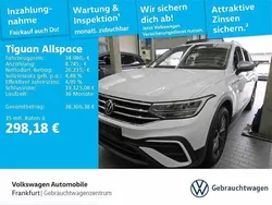 Pure white Gebraucht 2022 VW Tiguan Allspace Life SUV | 34.980 € (Guter Preis)