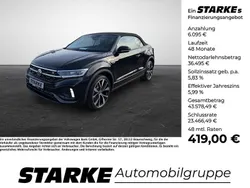Deep black perleffekt Neu 2024 VW T-Roc Cabriolet R-line Cabrio | 42.790 € (Guter Preis)
