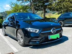 Schwarz Gebraucht 2020 Mercedes A180 AMG line Limousine | 21.600 € (Fairer Preis)