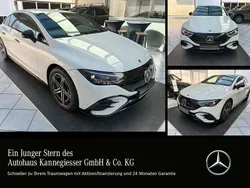 Weiß Gebraucht 2024 Mercedes EQE300 AMG Limousine | 52.990 € (Etwas zu teuer)