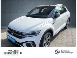 Pure white Gebraucht 2024 VW T-Roc R-line SUV | 32.450 € (Fairer Preis)