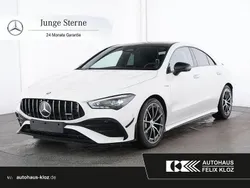 Weiß Gebraucht 2024 Mercedes CLA35 AMG Premium Plus Limousine | 55.900 € (Etwas zu teuer)