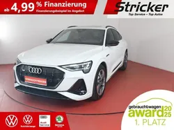 Gletscherweiß metallic Gebraucht 2020 Audi e-tron Sportback S-Line SUV | 37.879 € (Guter Preis)