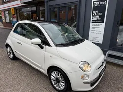 Weiß Gebraucht 2014 Fiat 500 Lounge Limousine | 6.190 € (Guter Preis)