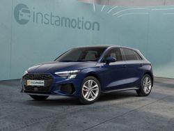 Blau Gebraucht 2024 Audi A3 Sportback e-tron S-Line Limousine | 44.280 €