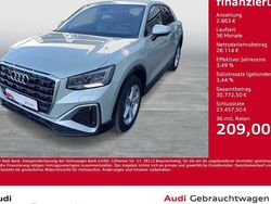 Tausilber metallic Gebraucht 2024 Audi Q2 S-Line SUV | 30.977 € (Fairer Preis)