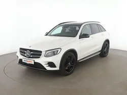 Weiß Gebraucht 2018 Mercedes GLC250 AMG line SUV | 35.670 € (Etwas zu teuer)