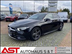 Schwarz Gebraucht 2020 Mercedes A180 AMG line Limousine | 25.880 € (Fairer Preis)