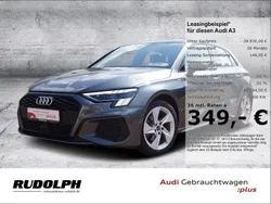 Grau Gebraucht 2024 Audi A3 Sportback S-Line Limousine | 34.930 € (Superpreis)