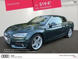 Gotlandgrün metallic Gebraucht 2017 Audi A5 Cabriolet Sport Cabrio | 24.140 € (Superpreis)