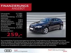 Brillantschwarz Gebraucht 2020 Audi A3 Sportback g-tron Design Limousine | 16.890 € (Fairer Preis)