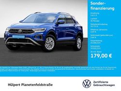 Ravennablau metallic Gebraucht 2024 VW T-Roc Life SUV | 26.332 € (Guter Preis)