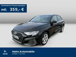 Schwarz Gebraucht 2024 Audi A3 Sportback S-Line Limousine | 26.790 € (Fairer Preis)