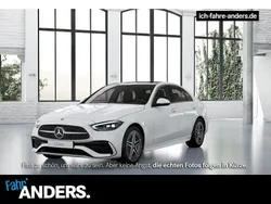 Polarweiss Gebraucht 2022 Mercedes C220 AMG Limousine | 42.450 €