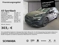 Mythosschwarz metallic Gebraucht 2021 Audi A3 S-Line Limousine | 29.790 € (Fairer Preis)