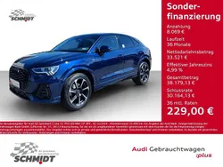 Navarrablau metallic Gebraucht 2024 Audi Q3 Sportback S-Line SUV | 41.590 € (Fairer Preis)