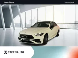 Unilack polarweiß Gebraucht 2025 Mercedes C180 AMG Limousine | 47.980 € (Teuer)