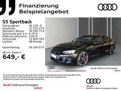 Mythosschwarz metallic Gebraucht 2022 Audi S5 Limousine | 49.329 € (Guter Preis)