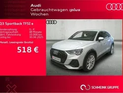 Silber (tausilber metallic) Gebraucht 2023 Audi Q3 Sportback Advanced SUV | 43.991 € (Teuer)