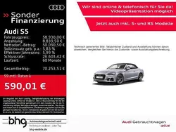 Grau Gebraucht 2022 Audi S5 Cabriolet Sport Cabrio | 58.930 € (Teuer)
