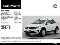 Pure white Gebraucht 2024 VW Taigo Life SUV | 24.960 € (Guter Preis)
