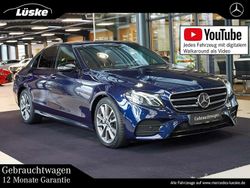 Blau Gebraucht 2018 Mercedes E220 AMG line Limousine | 28.900 € (Teuer)