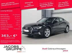 Mythosschwarz metallic Gebraucht 2024 Audi A6 Advanced Plus Limousine | 44.320 €