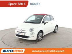 Weiß Gebraucht 2017 Fiat 500C Lounge Cabrio | 10.090 € (Fairer Preis)