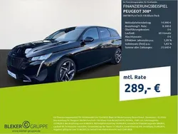 Schwarz Gebraucht 2023 Peugeot 308 Allure Kombi | 23.290 € (Fairer Preis)