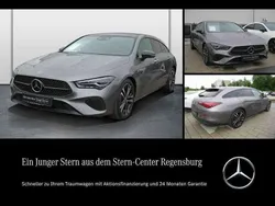 Metalliclack mountaingrau Gebraucht 2024 Mercedes CLA180 Night Limousine | 33.849 € (Guter Preis)
