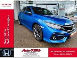 Brilliant sporty blue met. Gebraucht 2021 Honda Civic Elegance Limousine | 17.990 € (Fairer Preis)