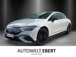 Manufaktur alpingrau uni Gebraucht 2023 Mercedes EQE AMG 43 AMG Limousine | 77.770 €