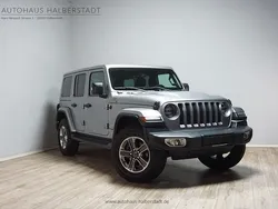 Grau metallic (metallic) Gebraucht 2020 Jeep Wrangler Unlimited Sahara SUV | 42.790 € (Guter Preis)