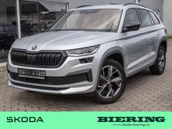 Silber Gebraucht 2023 Skoda Kodiaq SportLine SUV | 36.990 € (Fairer Preis)