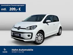 Pure white Gebraucht 2021 VW up! move up! Kleinwagen | 12.930 € (Fairer Preis)