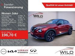Fuji sunset red/black Gebraucht 2021 Nissan Juke 360º SUV | 19.990 € (Etwas zu teuer)
