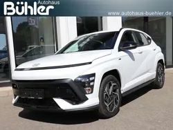 Atlas white (uni) Neu 2025 Hyundai Kona N Line SUV | 25.750 € (Fairer Preis)