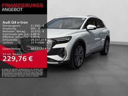 Gletscherweiß metallic Gebraucht 2022 Audi Q4 e-tron Comfort SUV | 31.660 € (Guter Preis)