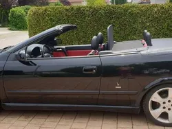 Schwarz Gebraucht 2003 Opel Astra Cabriolet Cabrio | 1.370 € (Guter Preis)